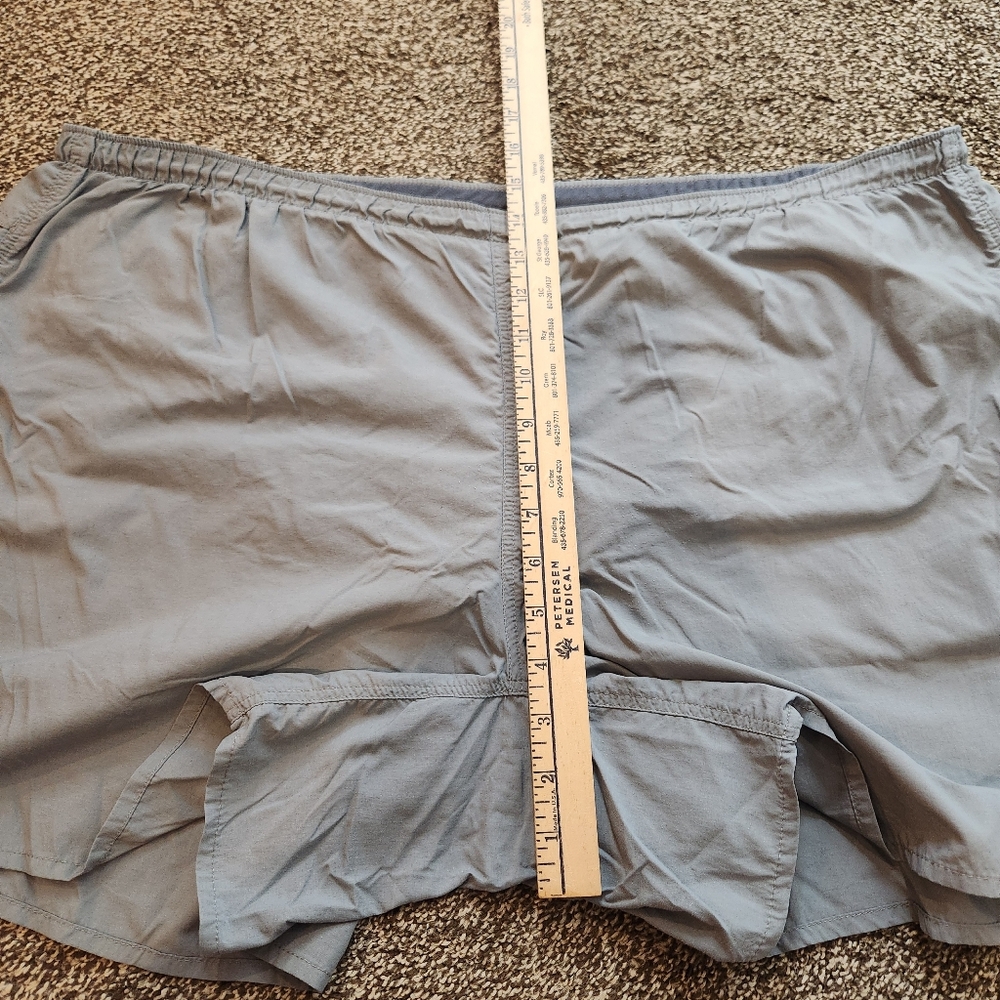 Patagonia Gray Lined Mens Athletic Shorts Size XL - Picture 7 of 7